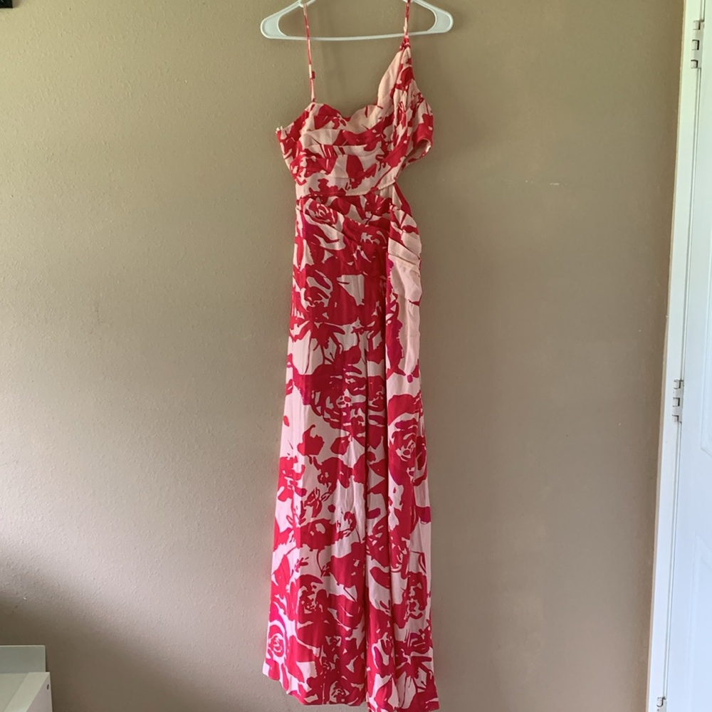 NWT Anthropologie Plenty by Tracy Reese Drapped Jumpsuit Size Medium - Picture 6 of 14